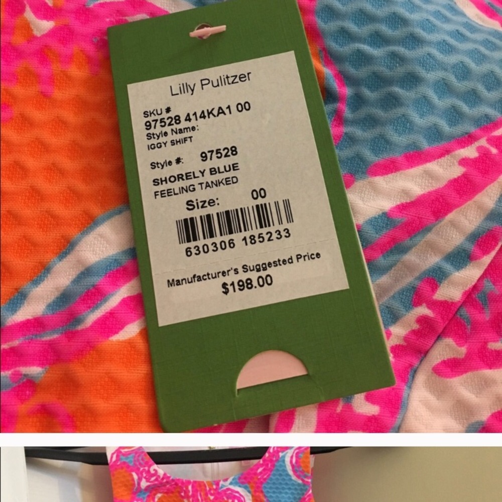 Lilly Pulitzer Iggy Shift hot pink dress